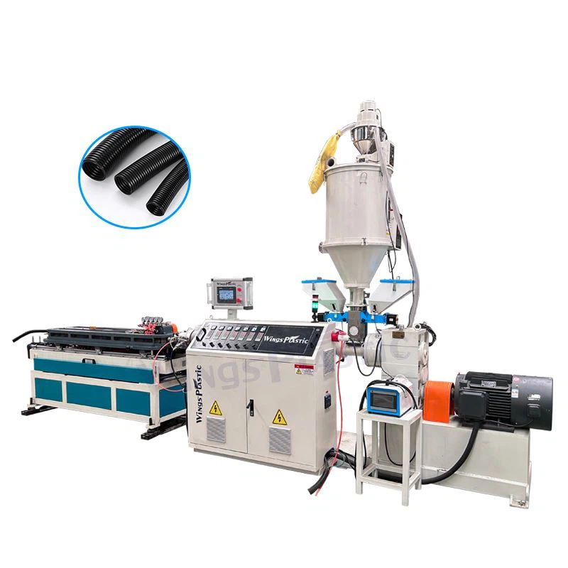 PVC Corrugated Pipe Machine